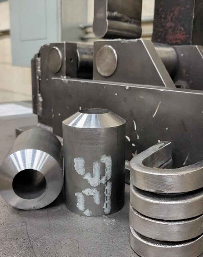 Welder performance testing samples